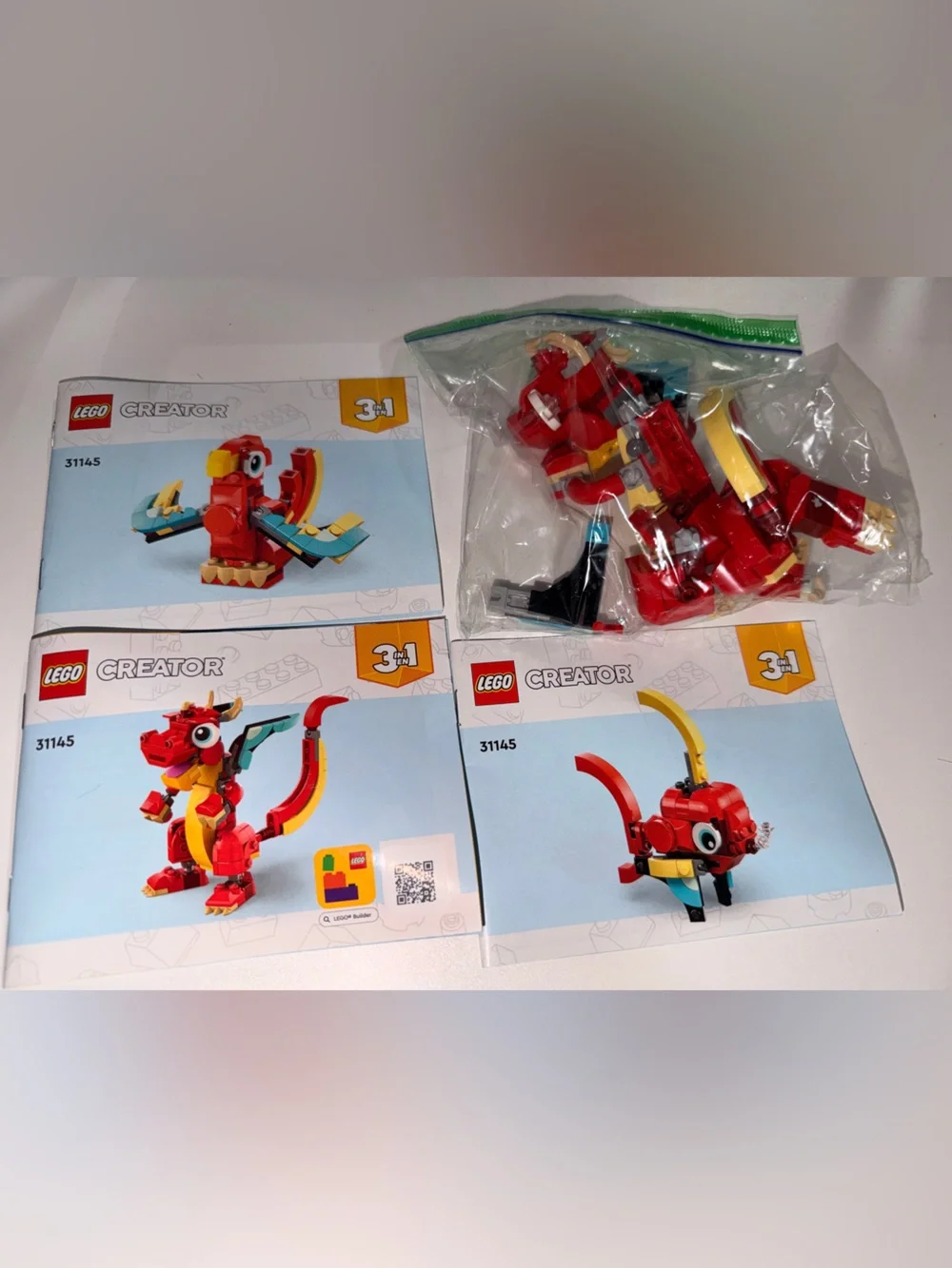 3 LEGO SET BUNDLE - 3-in-1 creator sets for ages 6+